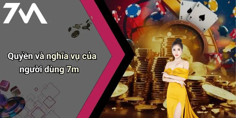 Quyền và nghĩa vụ của người dùng 7m
