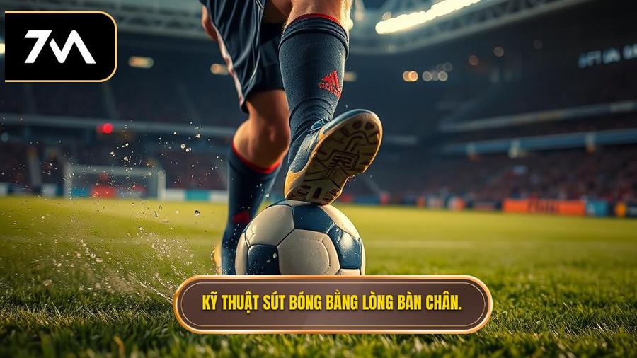 Tại sao kỹ thuật sút bóng bằng lòng bàn chân phải lại quan trọng?