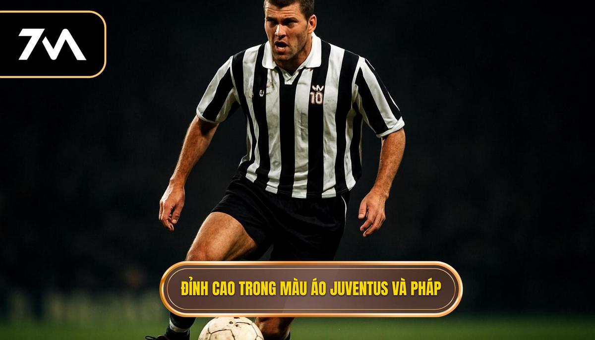 Đỉnh cao rực rỡ trong màu áo Juventus và tuyển Pháp