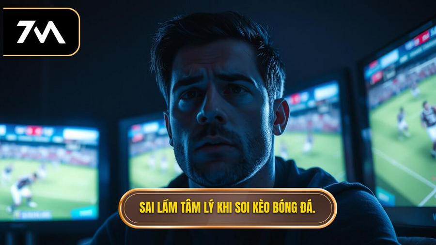 1. Sai lầm tâm lý khi soi kèo bóng đ