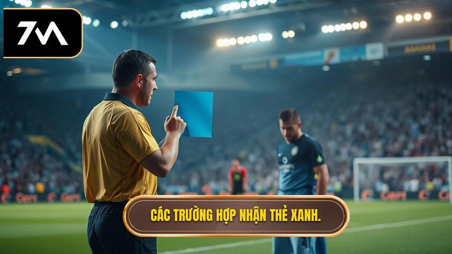 Khi nào cầu thủ phải nhận thẻ xanh?