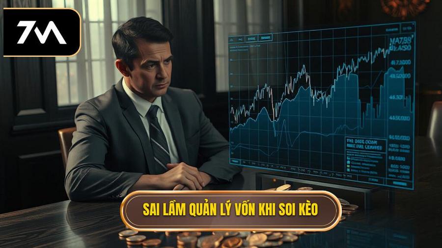 3. Sai lầm quản lý vốn khi soi kèo