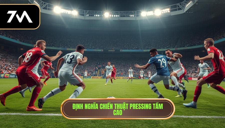 Định nghĩa chiến thuật pressing tầm cao